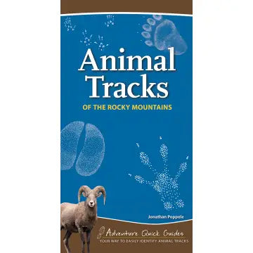 Animal Tracks of Rocky Mountains Quick Guide