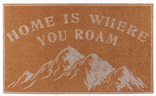 Home is Where You Roam Mat
