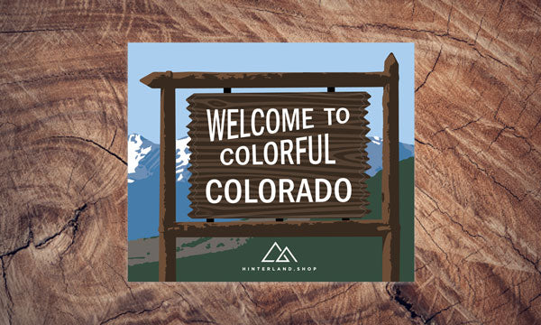 Colorado Themed Stickers
