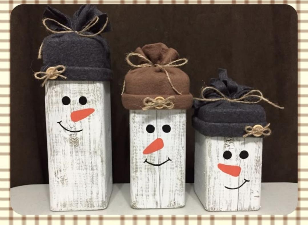 Snowmen Decor Class