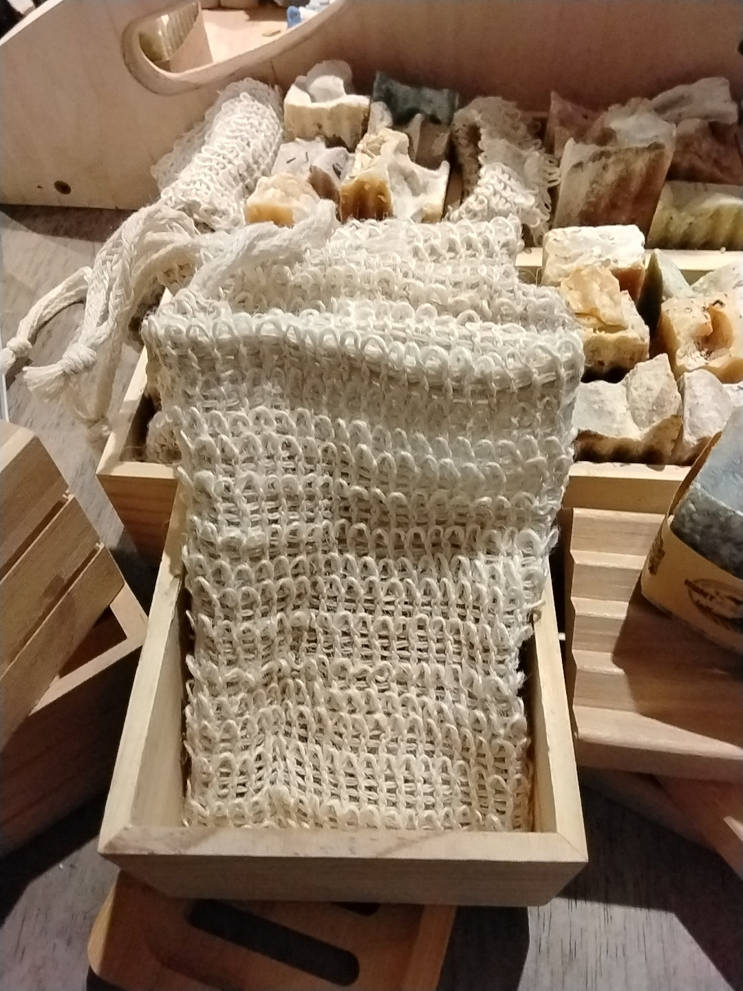 Soap saver bag