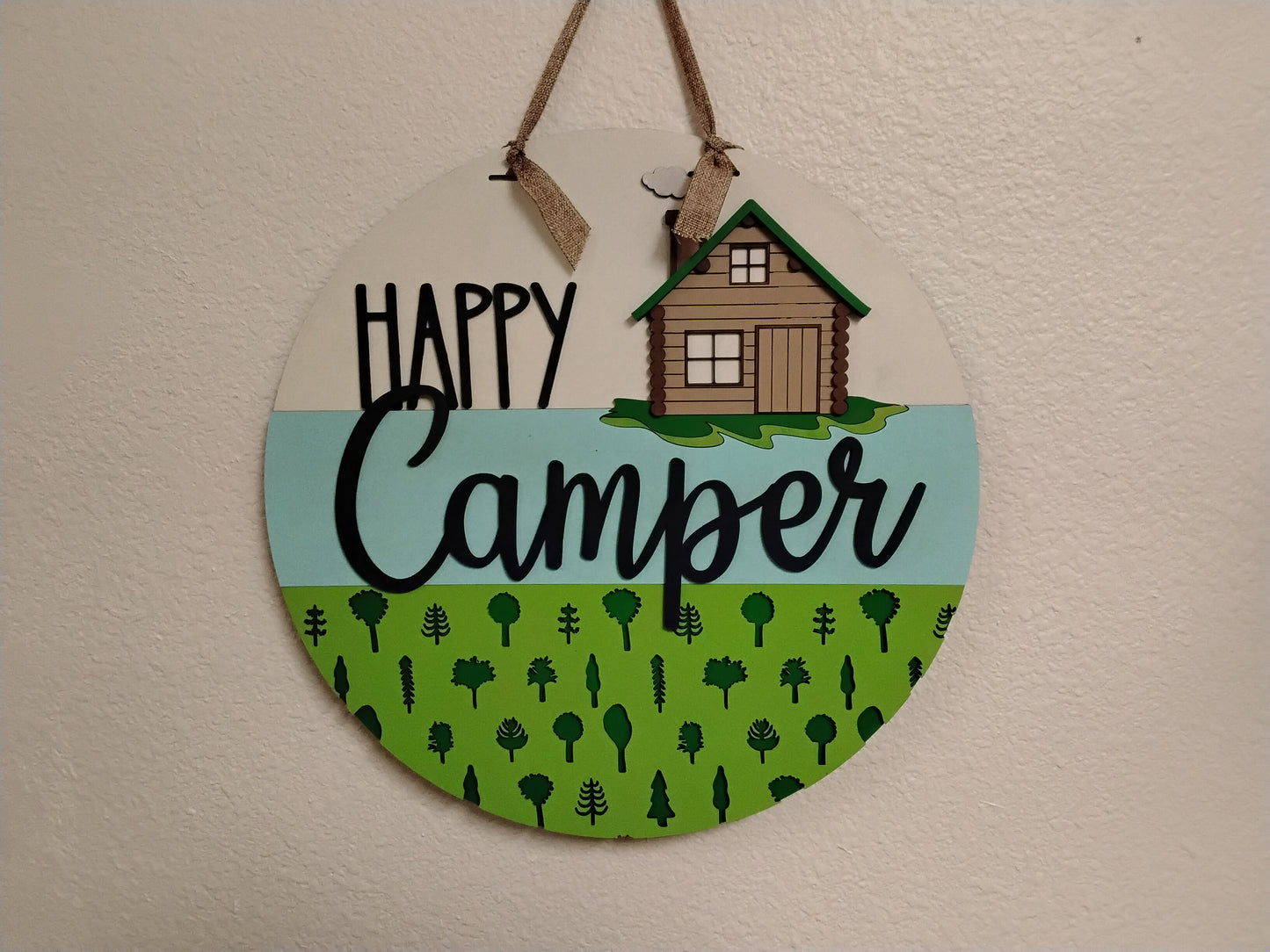 happy camper cabin