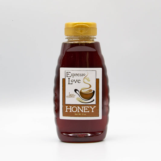 12 oz. Squeeze Bottle - Espresso Honey