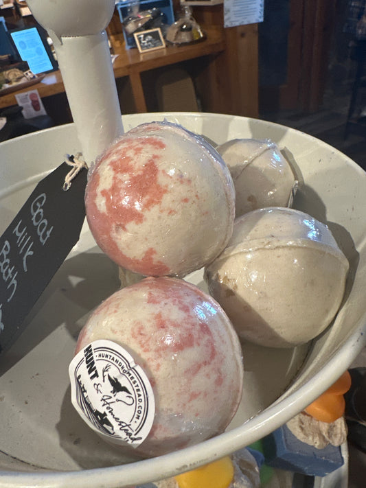 Goat Milk Bath Bomb