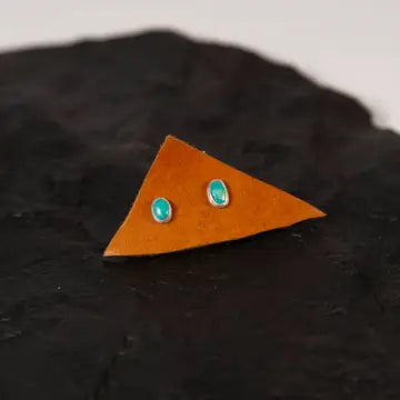 Turquoise Studs Silver