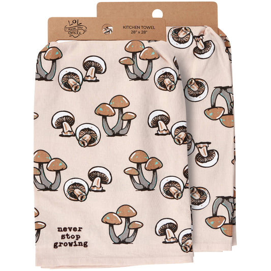 Never Stop Growing Kitchen Towel
