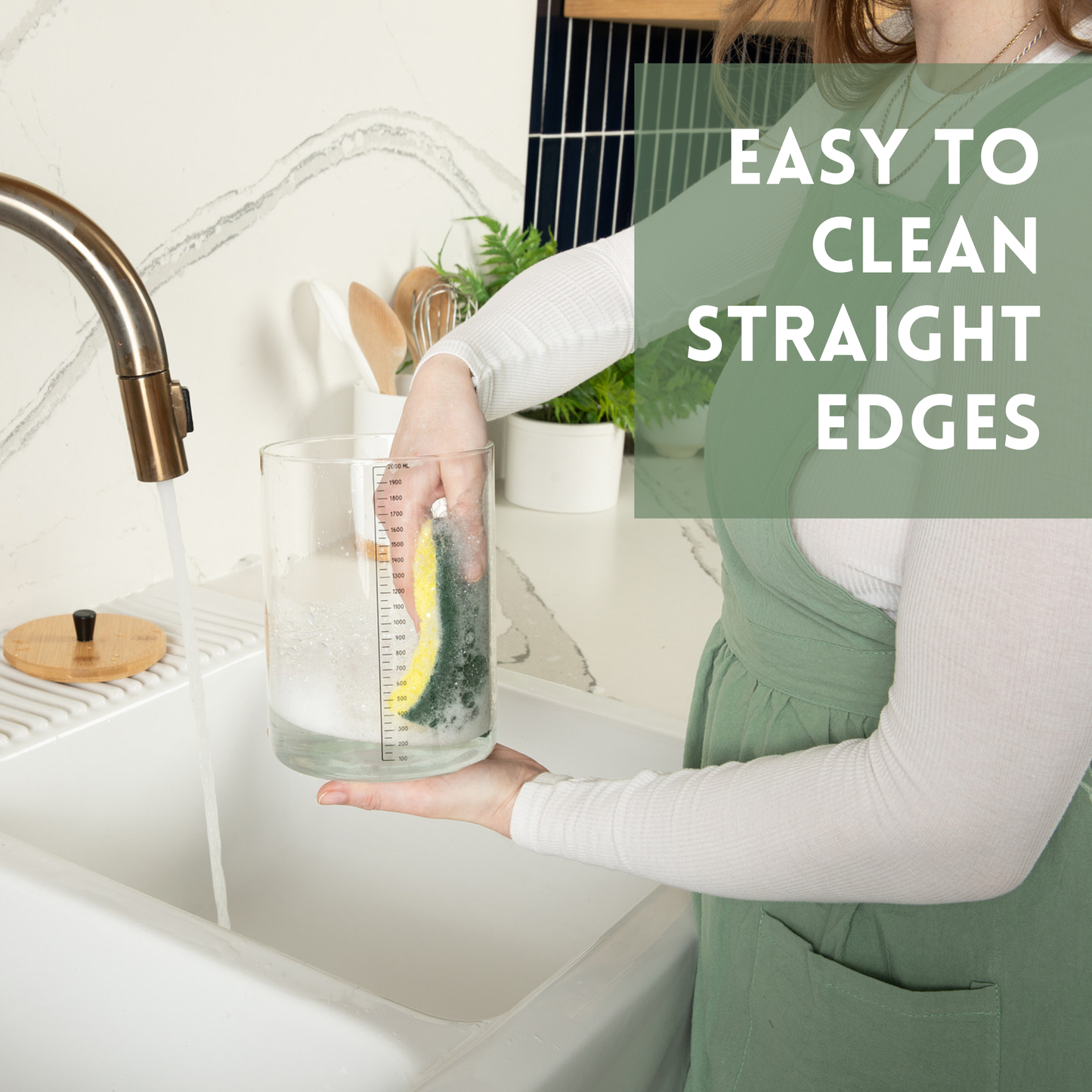 Sourdough Starter Kit with 68oz Glass Jar, Spatula & More