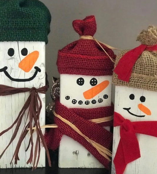 Snowmen Decor Class