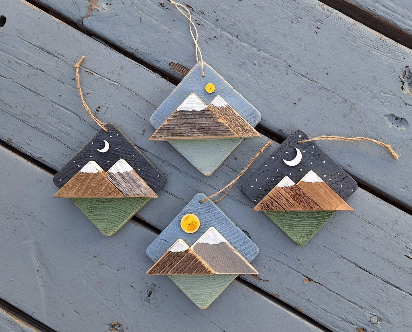 4 inch Mtn Ornament
