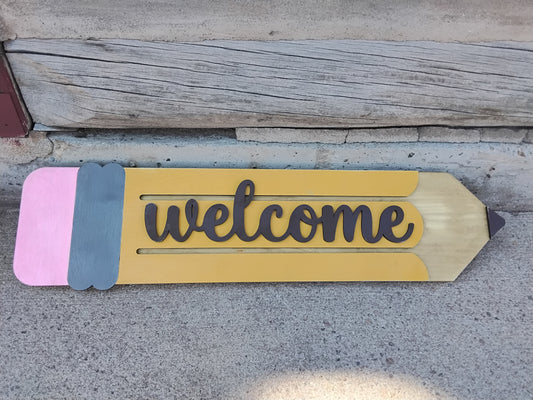 Pencil Welcome