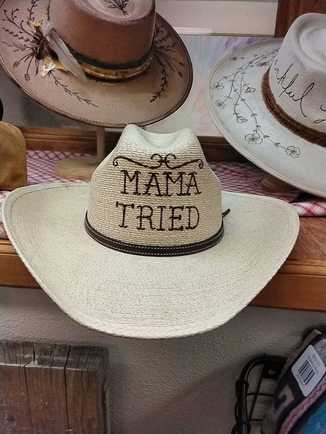 Mama tried kids western hat