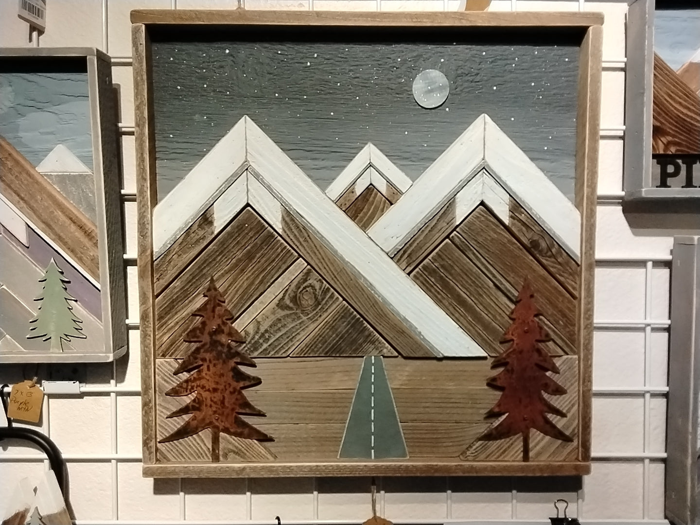 Mountain Road 19"x19"